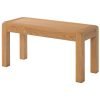 DAV dining Benches cm oak wood dining waxed contemporary