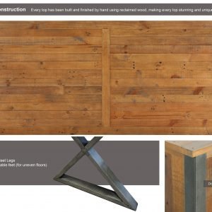 Urban Elegance Reclaimed Table Medium