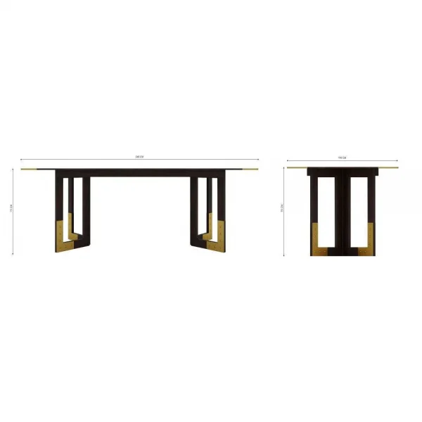 AG Dining m Fixed Top Table