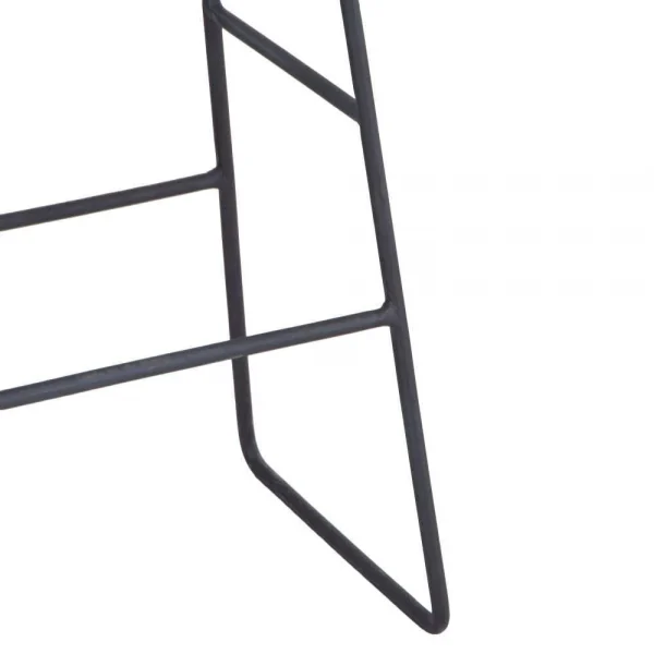 BA Dining Bar Stool Teak iron