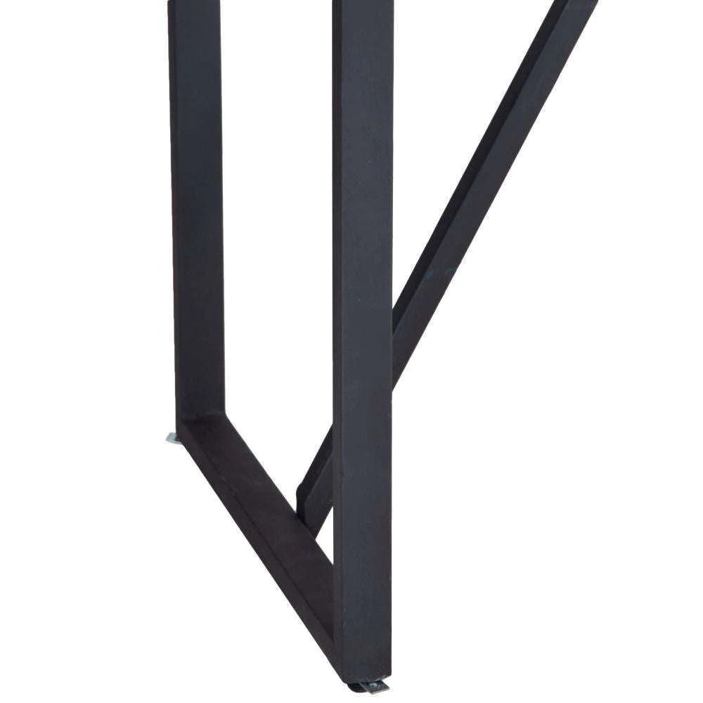 BA Dining Console Table Teak & Iron Only Oak Furniture