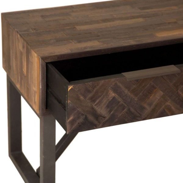 BA Dining TV Unit Teak Iron