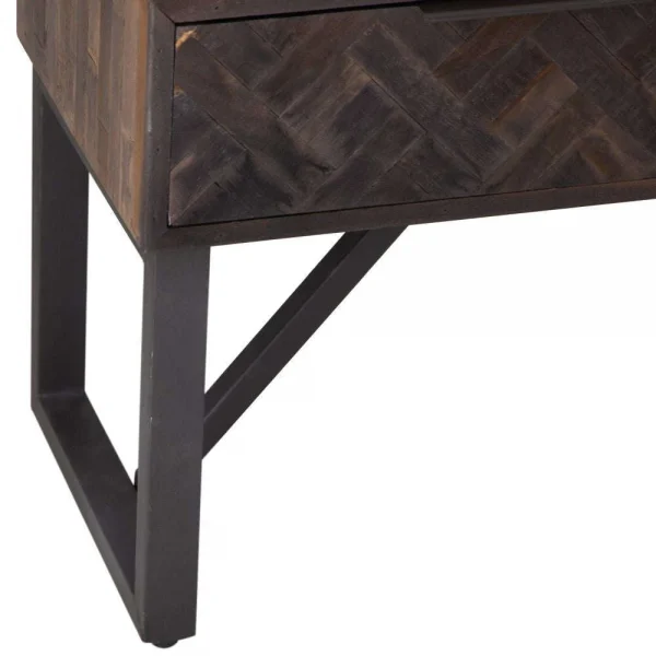 BA Dining TV Unit Teak Iron