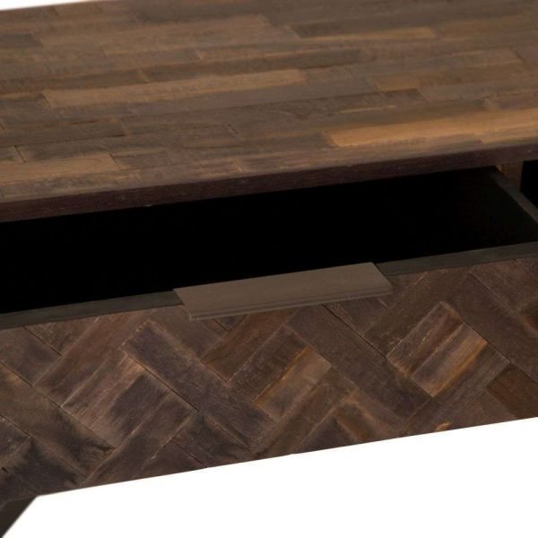 BA Dining TV Unit Teak Iron