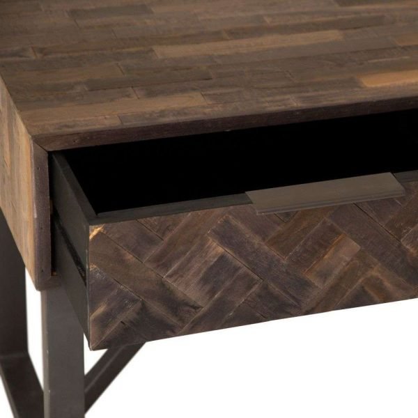 BA Dining TV Unit Teak Iron