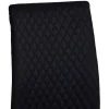 Diamond Stitch Upholstery Black Faux Leather Dining The Chair