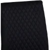 Diamond Stitch Upholstery Black Faux Leather Dining The Chair