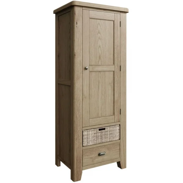 HO Dining Occasional Single Larder Unit Smoked Oak