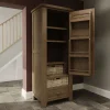 HO Dining Occasional Single Larder Unit Smoked Oak