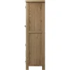 HO Dining Occasional Single Larder Unit Smoked Oak