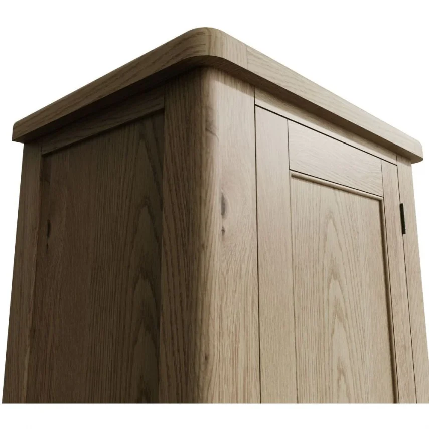 HO Dining Occasional Single Larder Unit Smoked Oak