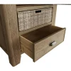 HO Dining Occasional Single Larder Unit Smoked Oak