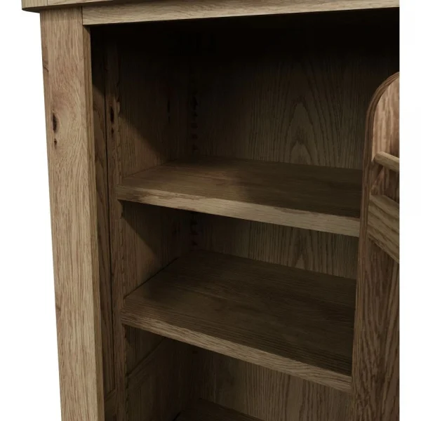 HO Dining Occasional Single Larder Unit Smoked Oak