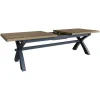 HOP Dining Occasional Blue M Cross Legged Dining Table