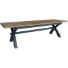 HOP Dining Occasional Blue M Cross Legged Dining Table