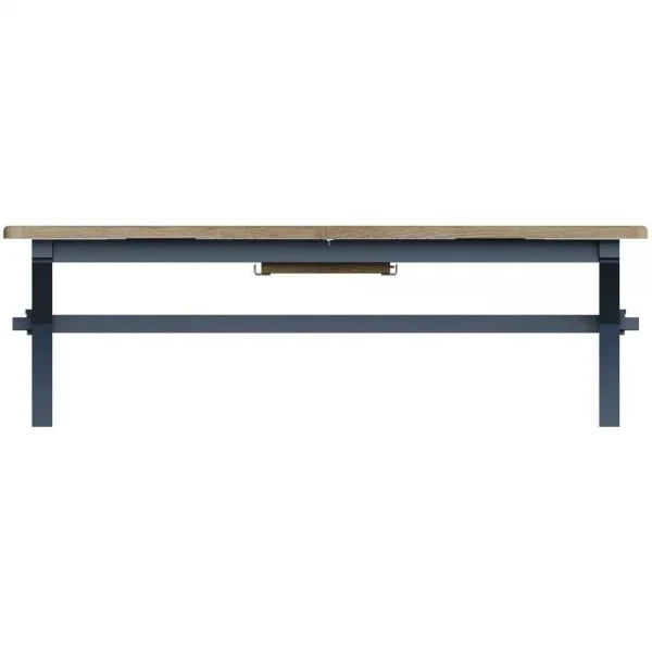 HOP Dining Occasional Blue M Cross Legged Dining Table