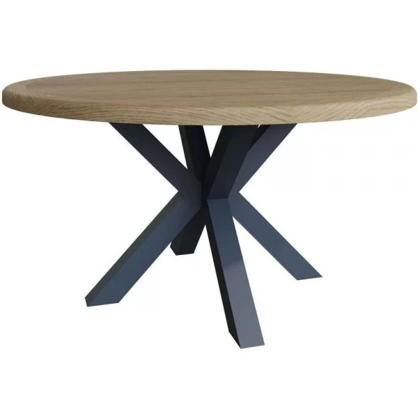 HOP Dining Occasional Blue Large Round Table