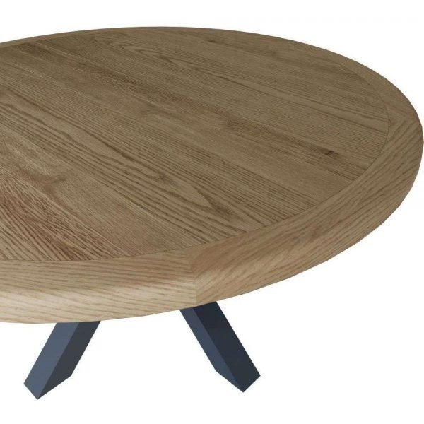 HOP Dining Occasional Blue Large Round Table
