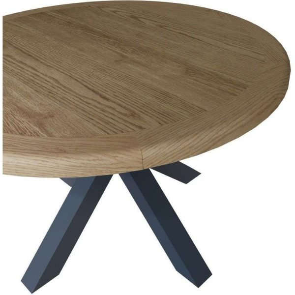 HOP Dining Occasional Blue Small Round Table