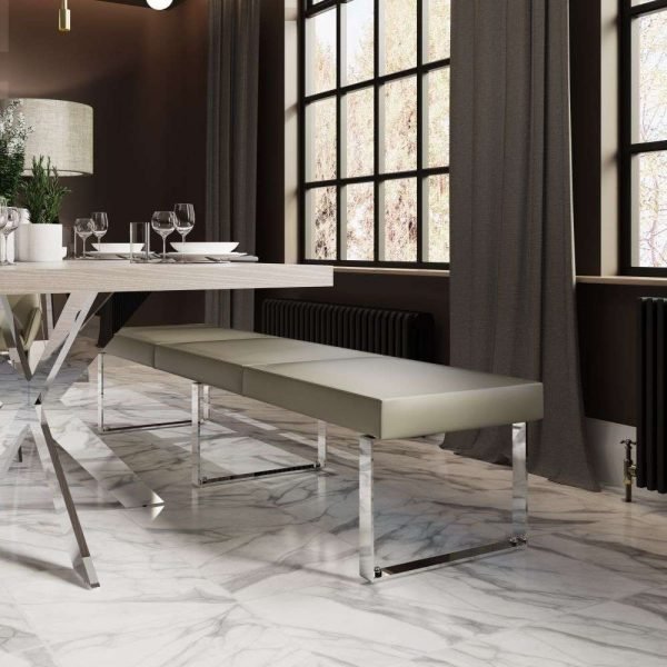 ID Dining m Dining Bench in Taupe