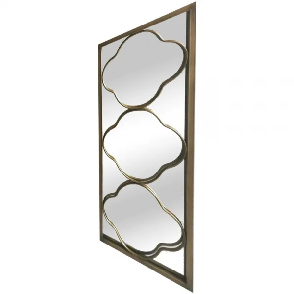 Mirror Collection Gold Iron Framed Mirror