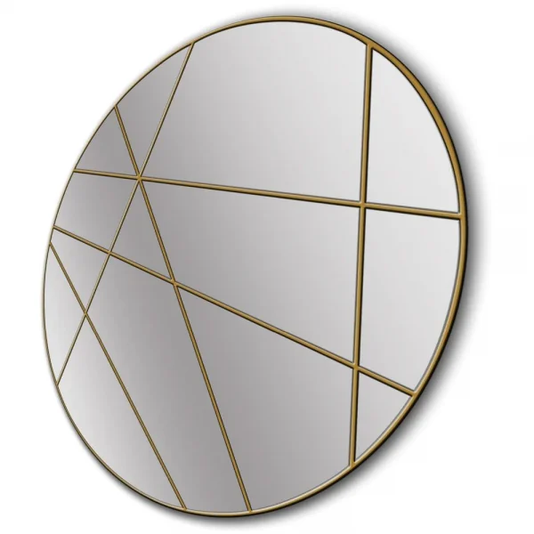 Mirror Collection Gold Iron Framed Mirror