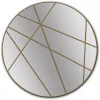 Mirror Collection Gold Iron Framed Mirror