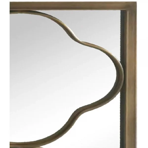 Mirror Collection Gold Iron Framed Mirror