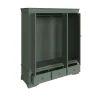 SW Bedroom Door Wardrobe Cactus Green