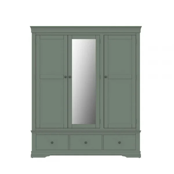 SW Bedroom Door Wardrobe Cactus Green