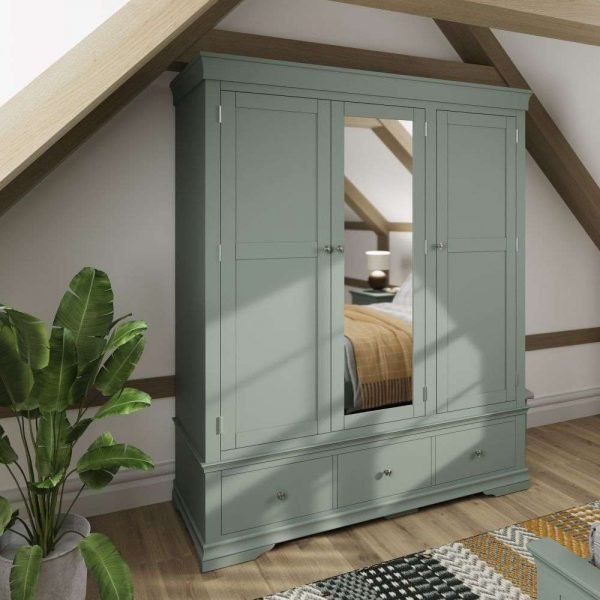 SW Bedroom Door Wardrobe Cactus Green Hero