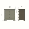 SW Bedroom Drawer Chest Cactus Green