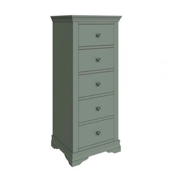 SW Bedroom Drawer Narrow Chest Cactus Green