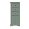 SW Bedroom Drawer Narrow Chest Cactus Green