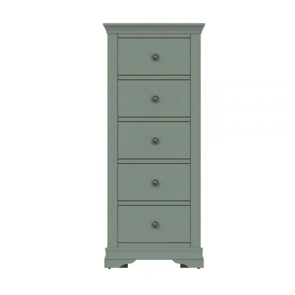 SW Bedroom Drawer Narrow Chest Cactus Green