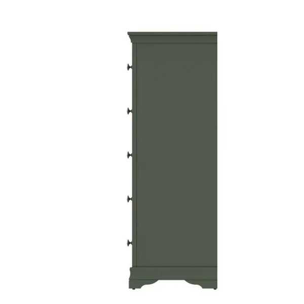 SW Bedroom Drawer Narrow Chest Cactus Green