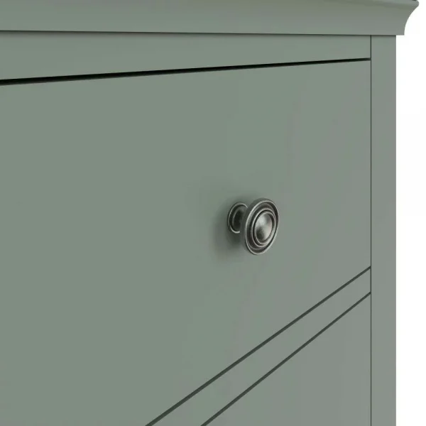 SW Bedroom Drawer Narrow Chest Cactus Green