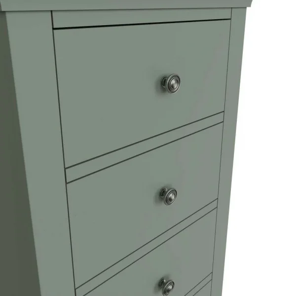 SW Bedroom Drawer Narrow Chest Cactus Green