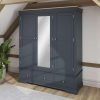 SW OAK Bedroom Door Wardrobe