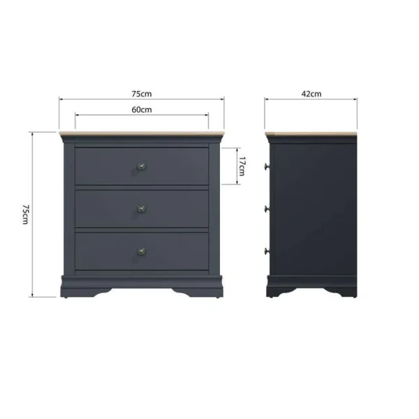 SW OAK Bedroom Drawer Chest