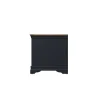 SW OAK Bedroom Blanket Box Dark Grey
