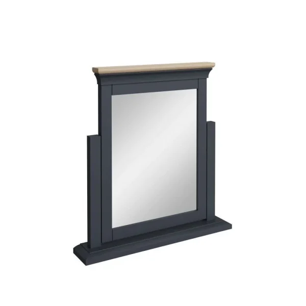 SW OAK Bedroom Trinket Mirror
