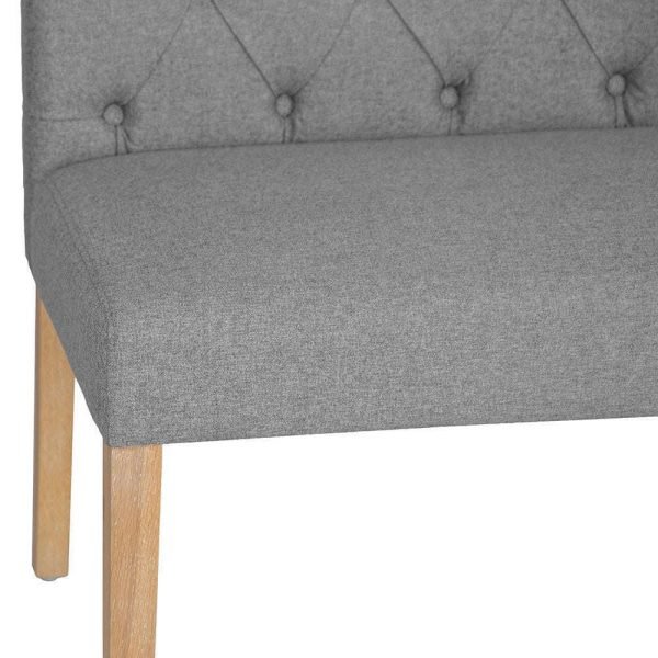 The Chair Collection m Dining Bench Light Grey