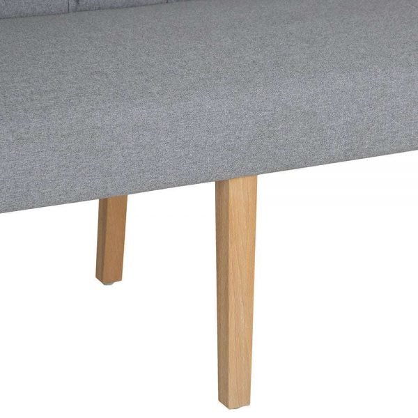 The Chair Collection m Dining Bench Light Grey