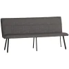 The Chair Collection m Dining Bench Grey Hero