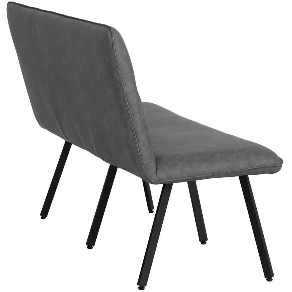 The Chair Collection 1.8m Dining Bench Grey Only Oak Furniture