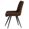 The Chair Collection Honeycomb Stitch Dining The Chair Brown