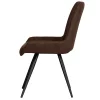 The Chair Collection Honeycomb Stitch Dining The Chair Brown