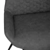 The Chair Collection Honeycomb Stitch Dining The Chair Grey