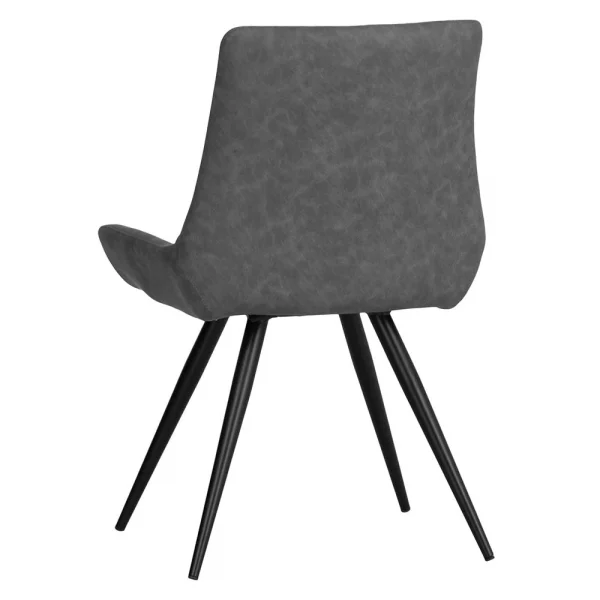 The Chair Collection Honeycomb Stitch Dining The Chair Grey